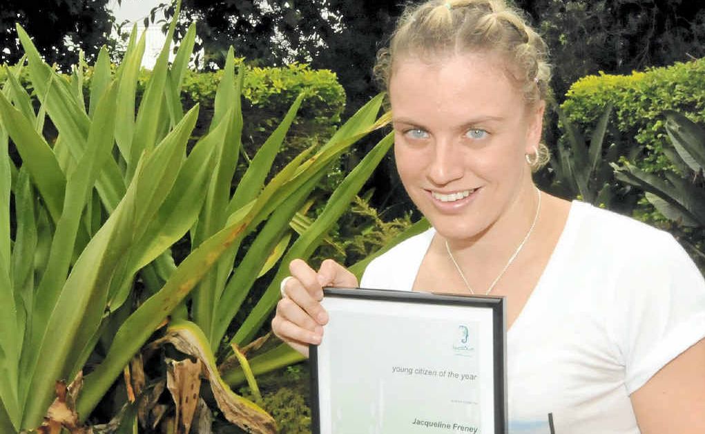 ACHIEVER: Paralympian Jacqueline Freney, from Skennars Head. ACHIEVER: Paralympian Jacqueline Freney, from Skennars Head.