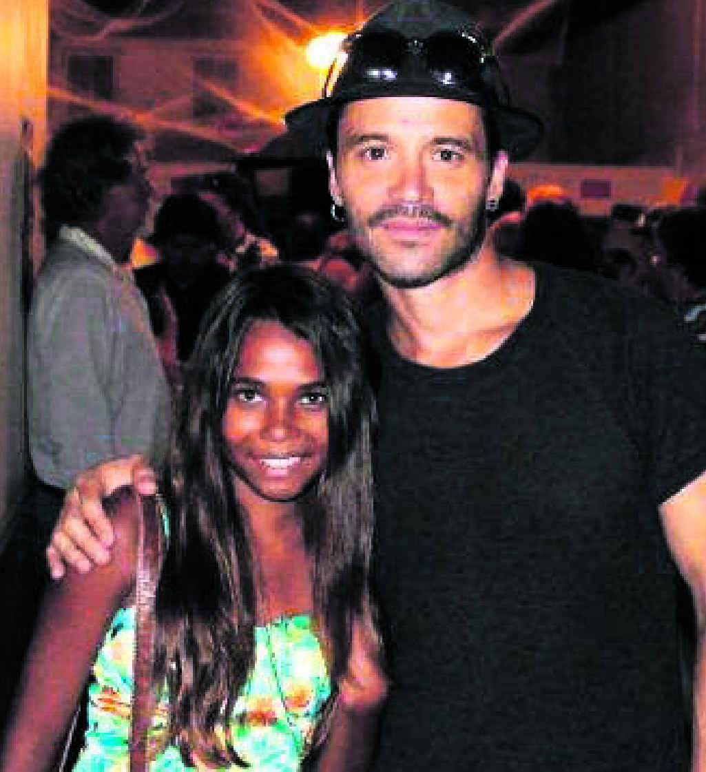 Yasmin and Damien. Yasmin and Damien.