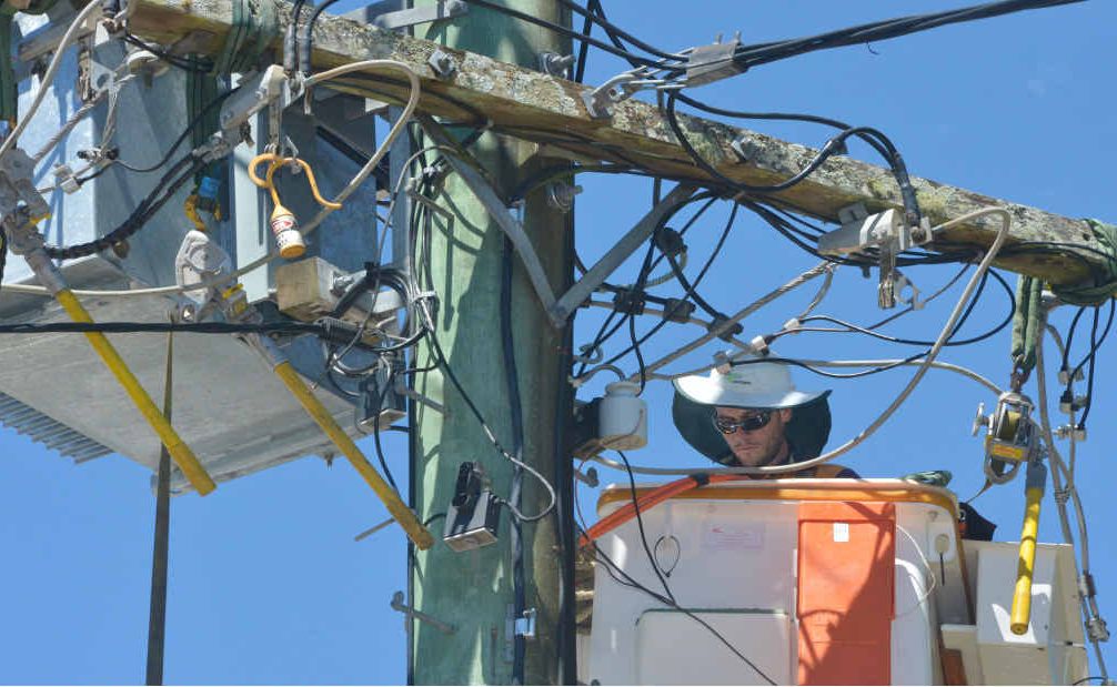 Energex crews are still working to restore electricity after the Sunshine Coast’s most significant outage in memory. Energex crews are still working to restore electricity after the Sunshine Coast’s most significant outage in memory.