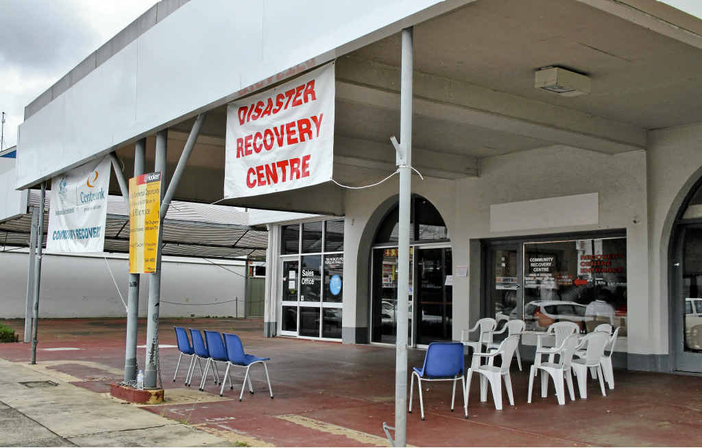 HELP IS AT HAND: The community recovery centre set up in the 2011 floods in Prince St, Grafton. Photo: JoJo Newby HELP IS AT HAND: The community recovery centre set up in the 2011 floods in Prince St, Grafton. Photo: JoJo Newby