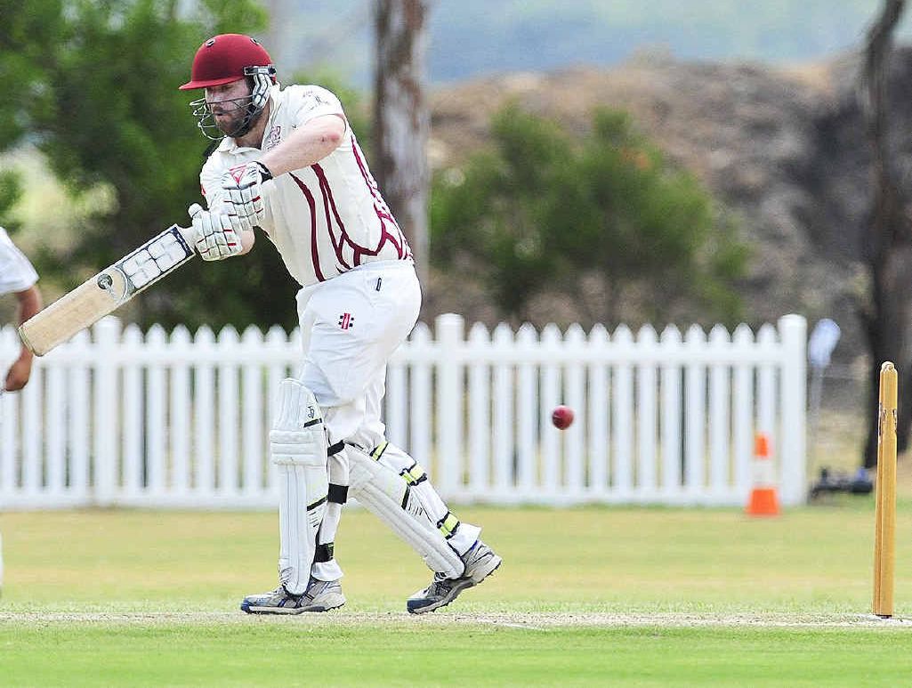 TON CLUB: Central Districts opener Jason O’Sullivan is one cricketer to have hit a hundred for his club this summer. TON CLUB: Central Districts opener Jason O’Sullivan is one cricketer to have hit a hundred for his club this summer.
