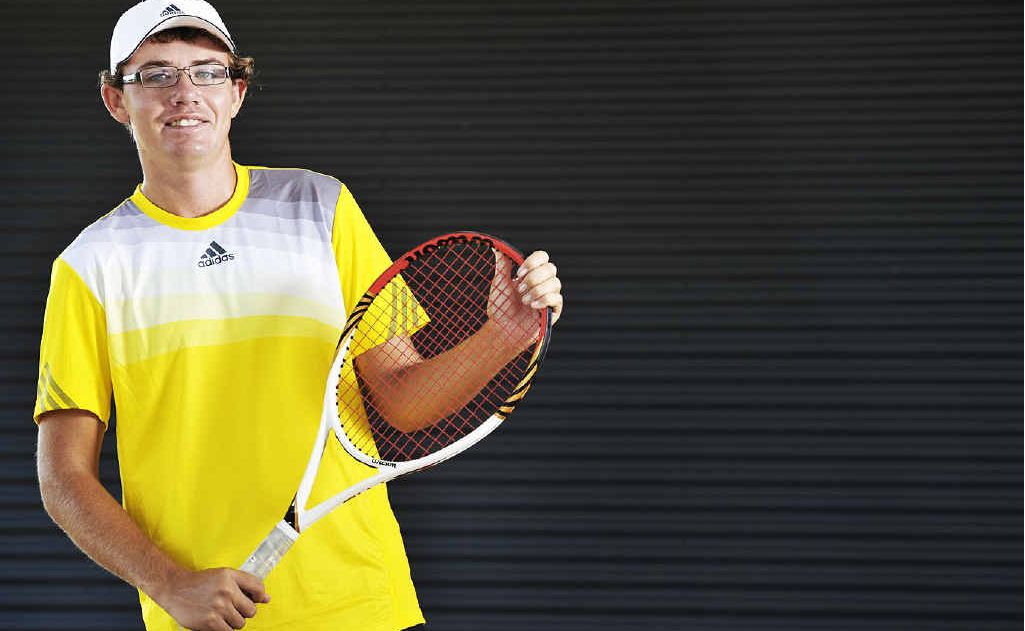 TITLE WINNER: Archie Graham won the Australian Open title for people with intellectual disabilities in Melbourne last month. TITLE WINNER: Archie Graham won the Australian Open title for people with intellectual disabilities in Melbourne last month.