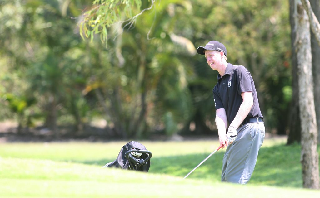 Rowan Coombes from Rockhampton at the Junior Classic golf tournament at Capricorn Coast. Photo: Chris Ison / The Morning Bulletin. Rowan Coombes from Rockhampton at the Junior Classic golf tournament at Capricorn Coast. Photo: Chris Ison / The Morning Bulletin.