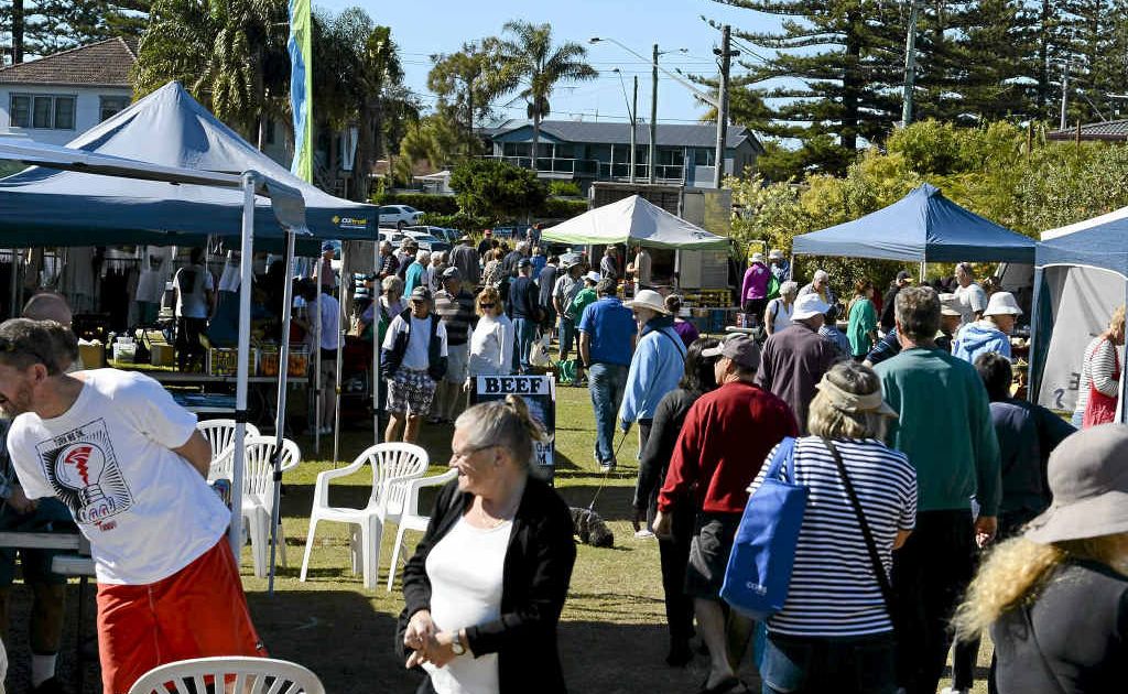 The popular Yamba Markets looks set to remain as a fundraiser for the Surfing the Coldstream Festival. Photo: Adam Hourigan The popular Yamba Markets looks set to remain as a fundraiser for the Surfing the Coldstream Festival. Photo: Adam Hourigan