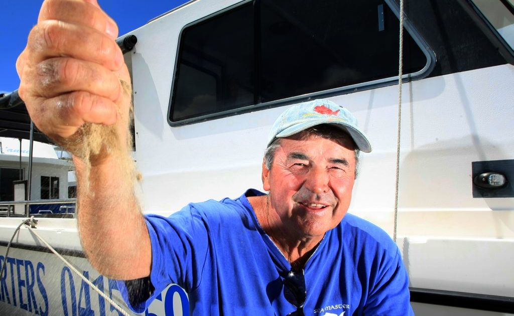 Peter Bolic from Sea Master Fishing Charters is all for the sand dredging of the Tweed bar. Peter Bolic from Sea Master Fishing Charters is all for the sand dredging of the Tweed bar.