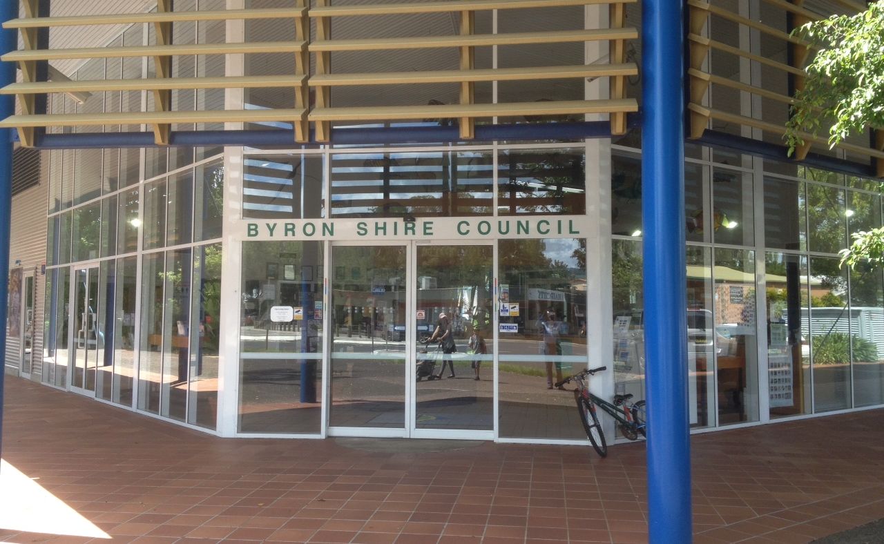 Byron Shire Council headquarters at Mullumbimby Byron Shire Council headquarters at Mullumbimby