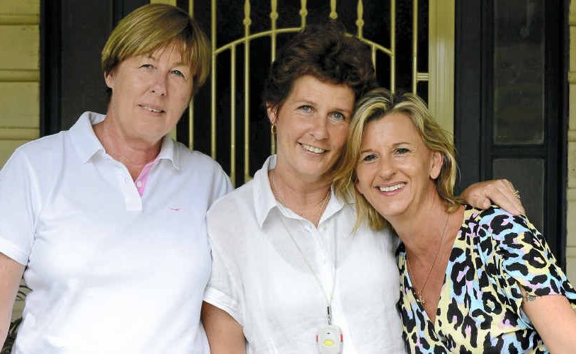 SUPPORT GROUP: Andrea Ward, Lisa Sheehan and Karen Ford - all have been diagnosed with multiple sclerosis. Photo: Adam Hourigan SUPPORT GROUP: Andrea Ward, Lisa Sheehan and Karen Ford - all have been diagnosed with multiple sclerosis. Photo: Adam Hourigan