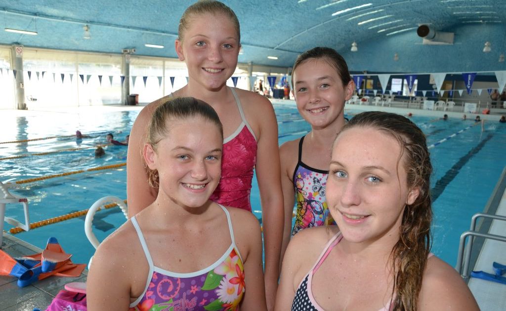 STATE SWIMMERS: Nanango Amateur Swimming Club's Clare Perrett, Sophie Stone, Shikira Matheson and Melissa Roberts competed at last weekend's Queensland Sprint Championships in Brisbane. STATE SWIMMERS: Nanango Amateur Swimming Club's Clare Perrett, Sophie Stone, Shikira Matheson and Melissa Roberts competed at last weekend's Queensland Sprint Championships in Brisbane.