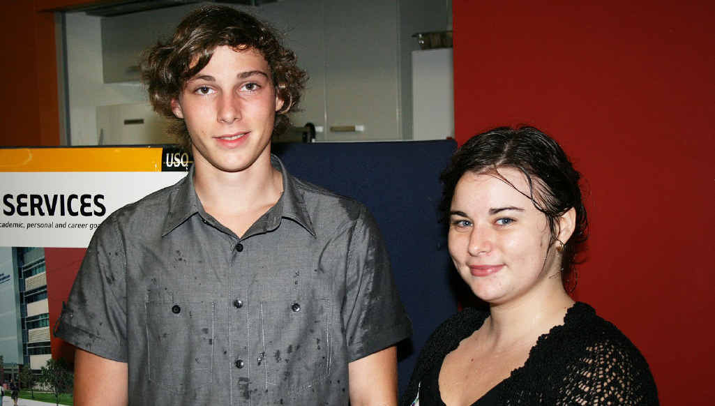 Ryan Ball and Lena Paxeranos. Ryan Ball and Lena Paxeranos.