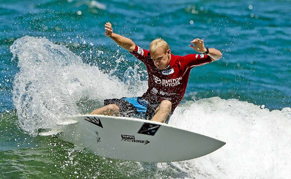 LENNOX HEAD surfer Stu Kennedy cashes in on a wave during the final minute of his heat to progress to the second round of the Newcastle Surfest at Merewether Beach. Another Lennox Head surfer, Stephanie Single, has progressed to the women’s round of 24 after she beat World Championship Tour surfer Alana Blanchard in her second round heat. Far North Coast surfers James Wood, Garrett Parkes, Kirby Wright and Cali McDonagh also competed. Parkes was in good form early scoring 15.16 (out of a possible 20) in his heat on Monday. LENNOX HEAD surfer Stu Kennedy cashes in on a wave during the final minute of his heat to progress to the second round of the Newcastle Surfest at Merewether Beach. Another Lennox Head surfer, Stephanie Single, has progressed to the women’s round of 24 after she beat World Championship Tour surfer Alana Blanchard in her second round heat. Far North Coast surfers James Wood, Garrett Parkes, Kirby Wright and Cali McDonagh also competed. Parkes was in good form early scoring 15.16 (out of a possible 20) in his heat on Monday.