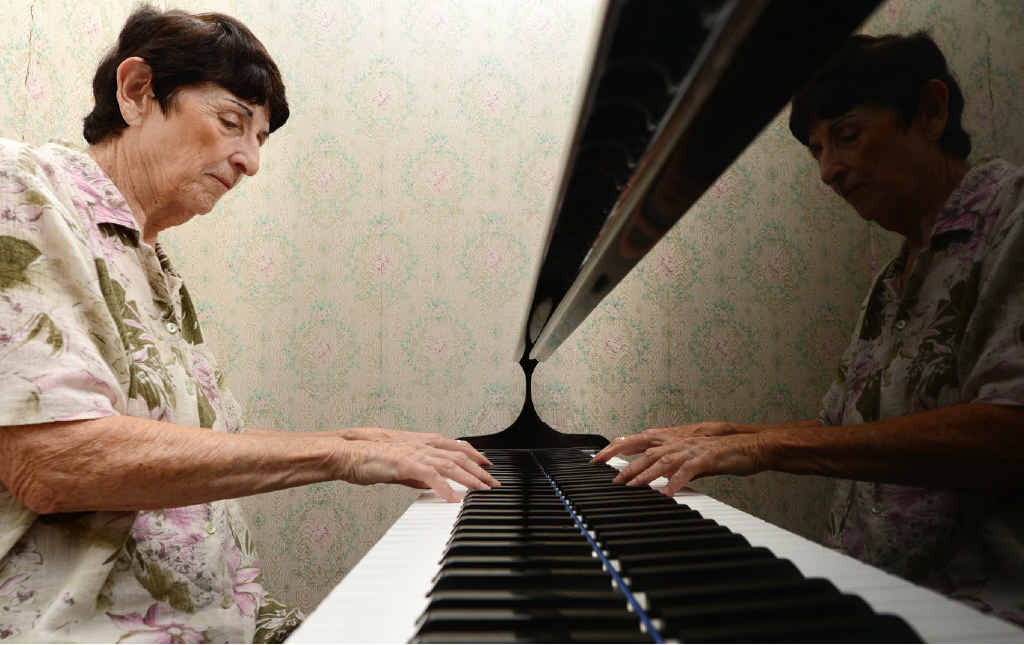 BLAST SURVIVOR: Pianist Kath McGrath is a survivor of the 1943 Goodna bomb blast at the former St Patrick’s Convent School. BLAST SURVIVOR: Pianist Kath McGrath is a survivor of the 1943 Goodna bomb blast at the former St Patrick’s Convent School.