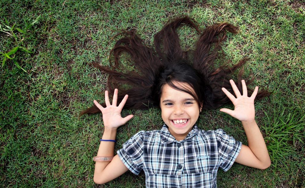 Nine-year-old Sharnae Short will be shaving off her hair to raise money for cancer. Photo: Inga Williams / The Reporter Nine-year-old Sharnae Short will be shaving off her hair to raise money for cancer. Photo: Inga Williams / The Reporter
