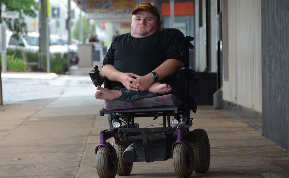 DISREGARDED: Craig Lucas wants businesses to know the effects no wheel-chair access at store entrances can have on the lives of the disabled and elderly. DISREGARDED: Craig Lucas wants businesses to know the effects no wheel-chair access at store entrances can have on the lives of the disabled and elderly.