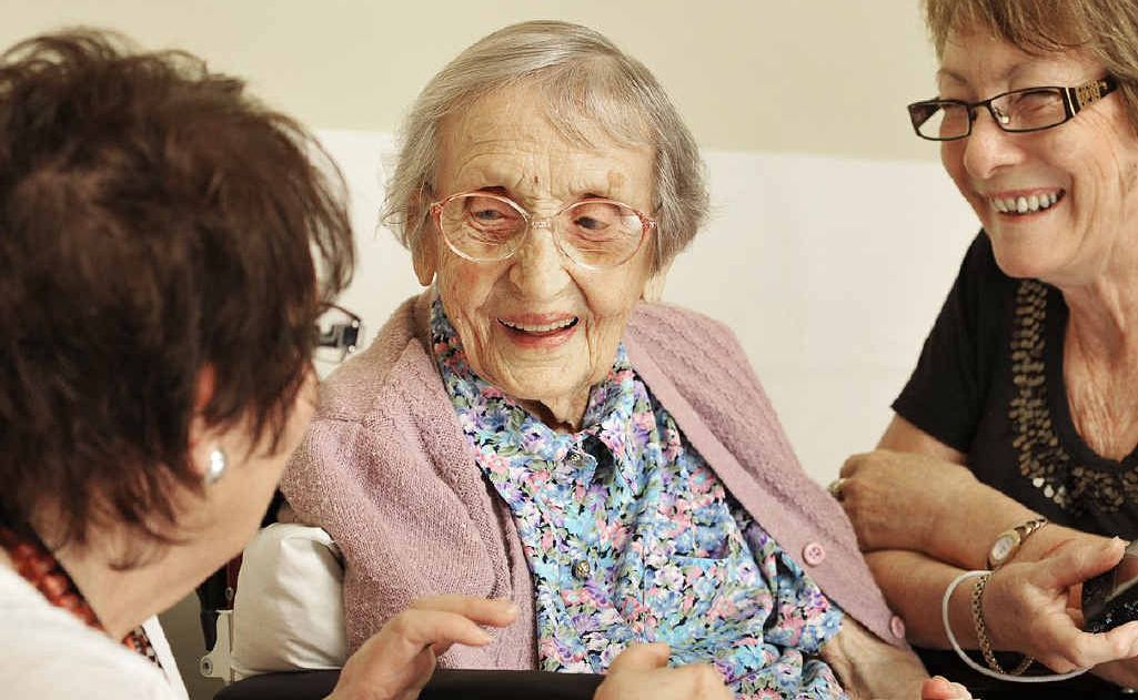 GREAT SURPRISE: Eva Schmidt celebrated her 104th birthday with family and friends at Brassall Village. GREAT SURPRISE: Eva Schmidt celebrated her 104th birthday with family and friends at Brassall Village.