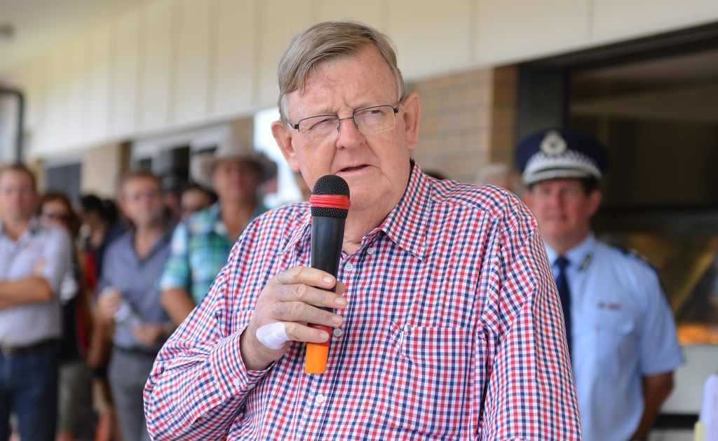 OFFICIAL OPENING: Member for Hinkler Paul Neville at the opening of Bundaberg Regional Athletics Facility. Photo: Scottie Simmonds / NewsMail OFFICIAL OPENING: Member for Hinkler Paul Neville at the opening of Bundaberg Regional Athletics Facility. Photo: Scottie Simmonds / NewsMail