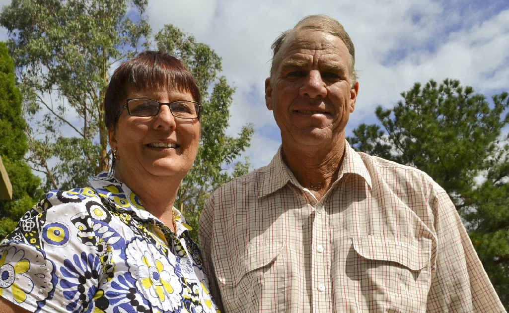 Geoff and Marie Brown. Photo: Lachlan Thompson Geoff and Marie Brown. Photo: Lachlan Thompson
