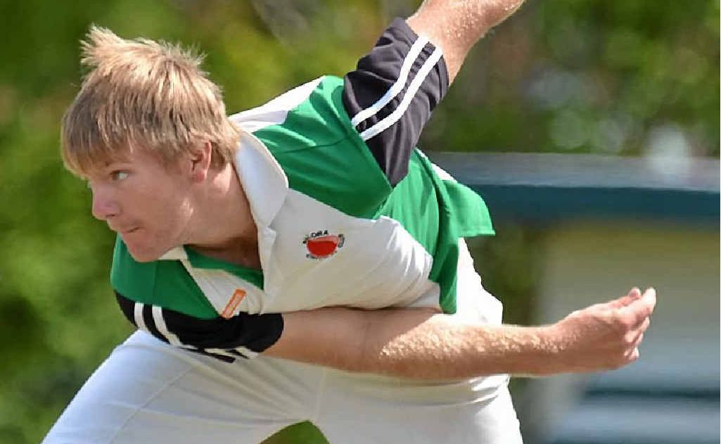 Lauchlan Hoey took a wicket in the final. Lauchlan Hoey took a wicket in the final.