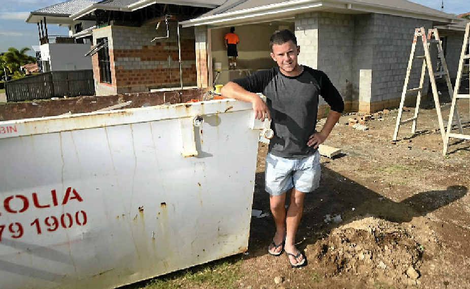 Apprentice bricklayer Jack Goodman-Jones was the only person who could perform CPR after a workmate had a heart attack on a job site in Tannum Sands. Apprentice bricklayer Jack Goodman-Jones was the only person who could perform CPR after a workmate had a heart attack on a job site in Tannum Sands.