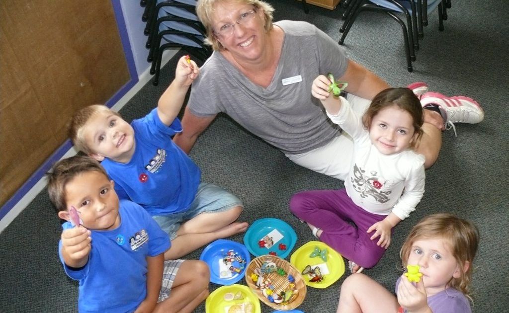Jacaranda Preschool pupils (from left) Zac Noble-Rogers, Sam Finlay, Cadence Wilkinson-Byrnes and Mahkai Haynes learning how to classify different objects with school director Amanda Lancaster. Jacaranda Preschool pupils (from left) Zac Noble-Rogers, Sam Finlay, Cadence Wilkinson-Byrnes and Mahkai Haynes learning how to classify different objects with school director Amanda Lancaster.