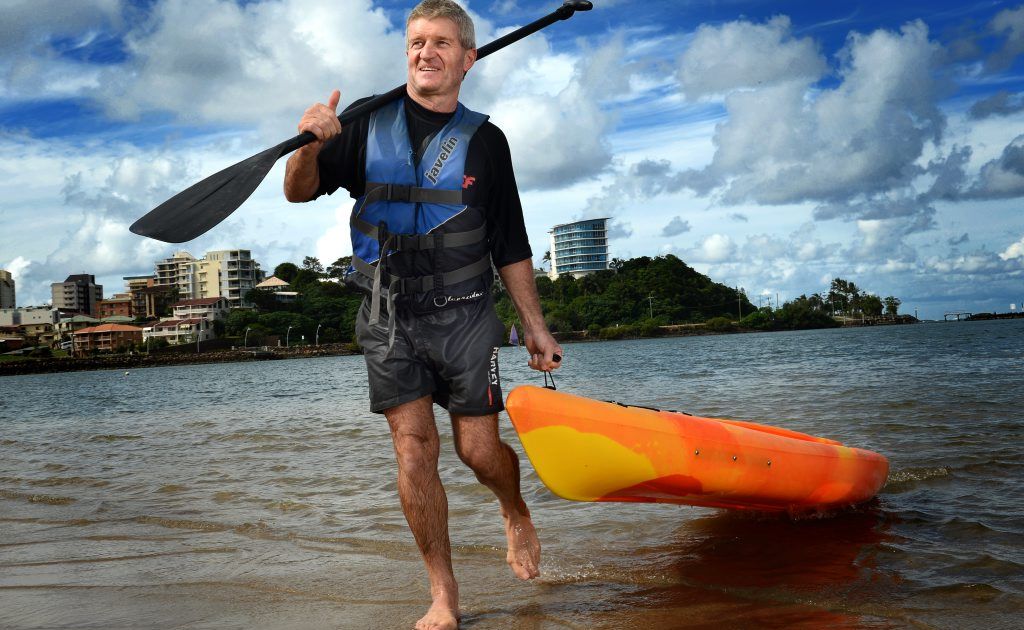 Peter Meehan of Redlands at Jack Evans boat harbour. Photo: John Gass / Daily News Peter Meehan travelled down with his family wife Adrianne and sons Jake 13 and Blair 11 for a one week Holiday and will be leaving on Saturday with two words to describe the area, Fantastic and Beautiful. Staying at one of the local resorts and having a great breakfast of pancakes Peter and the family took advantage of all the great watercrafts including catamarans, windsurfers and canoes on offer for a day out at Jack Evans boat harbour. One of Peter*s favourite activities for the day was an egg throwing competition with his wife where she ended the day covered with egg, payback replied Peter with a smile on his face. Peter Meehan of Redlands at Jack Evans boat harbour. Photo: John Gass / Daily News Peter Meehan travelled down with his family wife Adrianne and sons Jake 13 and Blair 11 for a one week Holiday and will be leaving on Saturday with two words to describe the area, Fantastic and Beautiful. Staying at one of the local resorts and having a great breakfast of pancakes Peter and the family took advantage of all the great watercrafts including catamarans, windsurfers and canoes on offer for a day out at Jack Evans boat harbour. One of Peter*s favourite activities for the day was an egg throwing competition with his wife where she ended the day covered with egg, payback replied Peter with a smile on his face.