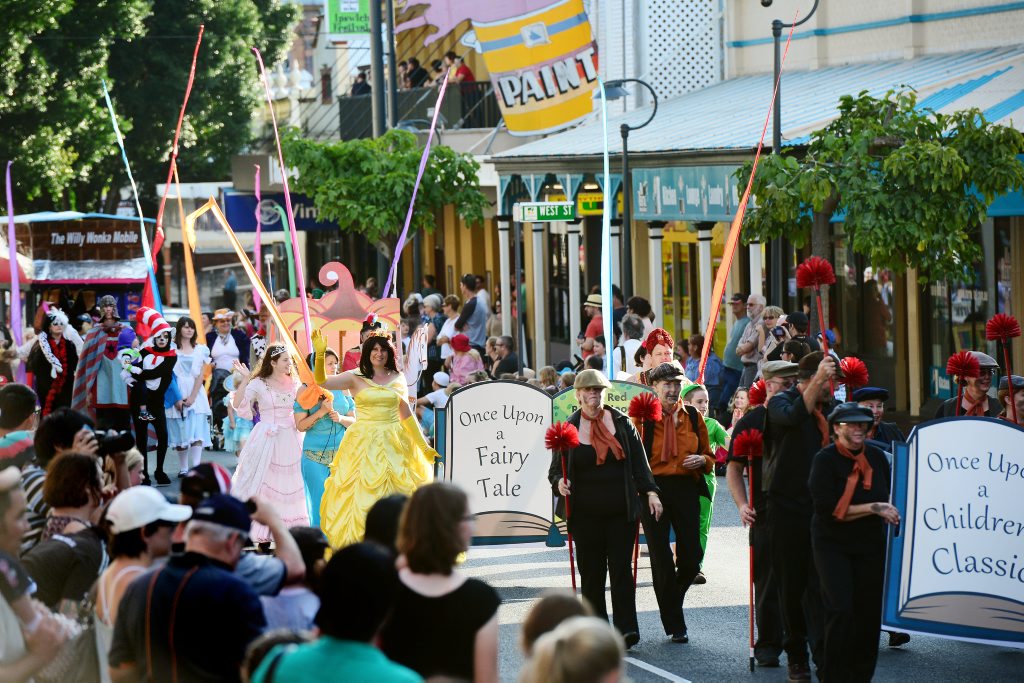 Street parade the start of Ipswich Festival extravaganza Ipswich