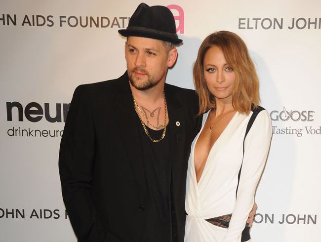 Joel Madden with wife Nicole Richie Joel Madden with wife Nicole Richie