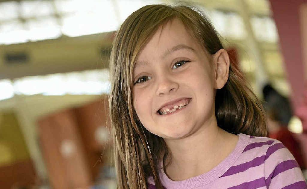Keira Sopher-Fields, 7, puts together a masterpiece during the arts and craft session at the Gladstone Library. Keira Sopher-Fields, 7, puts together a masterpiece during the arts and craft session at the Gladstone Library.