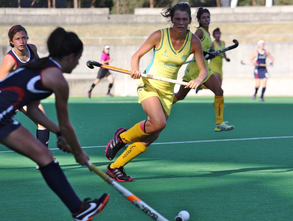 Contributed: Madison Fitzpatrick on defence. Contributed: Madison Fitzpatrick on defence.
