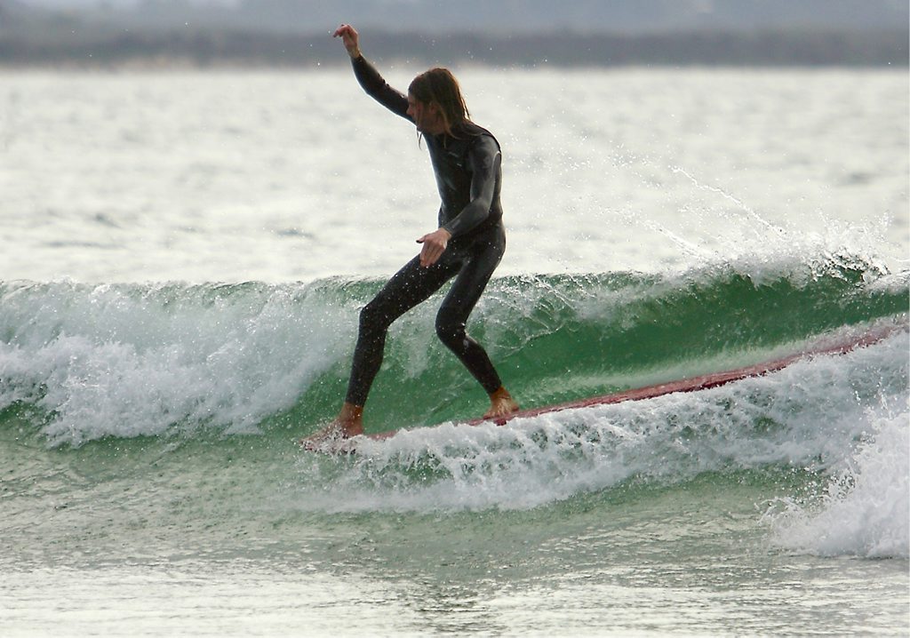 Josh making the most of the small lumpy swell. Photo Contributed inbyronbaytoday.com Josh making the most of the small lumpy swell. Photo Contributed inbyronbaytoday.com