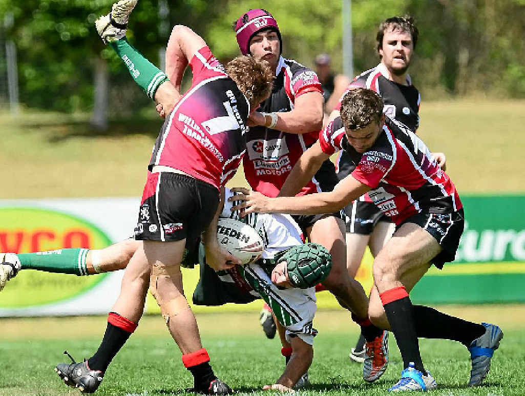 UNEASY ALLIANCE: Traditional rivals Lowood Tarampa and Laidley will form two-thirds of the merged valleys club under plans for a revamped Ipswich Rugby League senior competition structure in 2014. UNEASY ALLIANCE: Traditional rivals Lowood Tarampa and Laidley will form two-thirds of the merged valleys club under plans for a revamped Ipswich Rugby League senior competition structure in 2014.