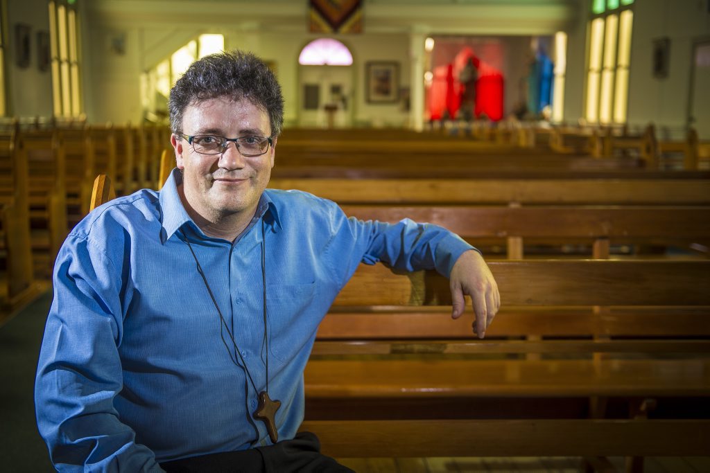 WELCOME WEDNESDAY: Father Kevin Redmond has returned as parish priest at Star of the Sea Catholic Church. WELCOME WEDNESDAY: Father Kevin Redmond has returned as parish priest at Star of the Sea Catholic Church.