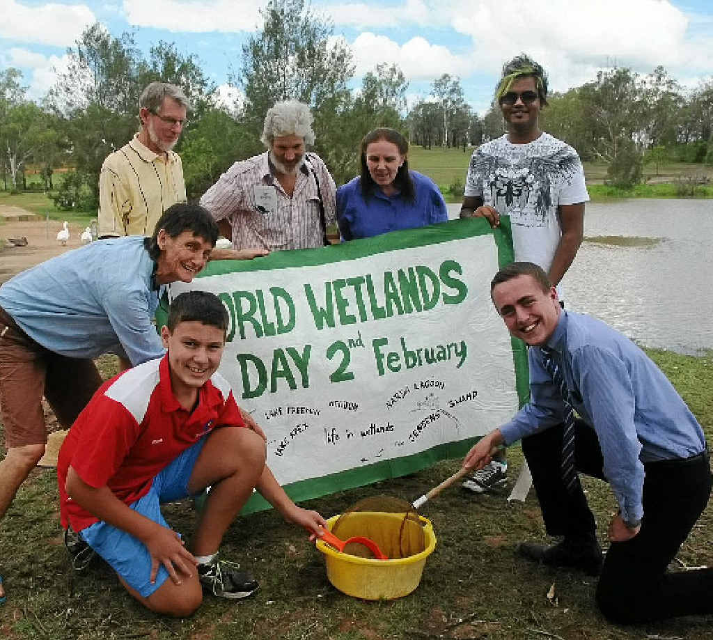 ECO VISTA: Friends of Lake Apex are hoping people will use World Wetlands Day on Sunday to visit the lake or other nature reserves. ECO VISTA: Friends of Lake Apex are hoping people will use World Wetlands Day on Sunday to visit the lake or other nature reserves.