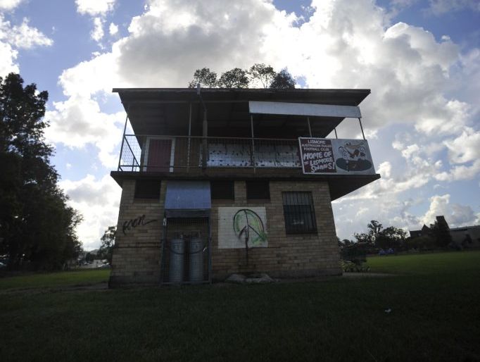 The reported location of an assualt on a 30-year old female by five males in Lismore near Dawson Street and the LIsmore Swans amenities block. Photo Marc Stapelberg / The Northern Star The reported location of an assualt on a 30-year old female by five males in Lismore near Dawson Street and the LIsmore Swans amenities block. Photo Marc Stapelberg / The Northern Star