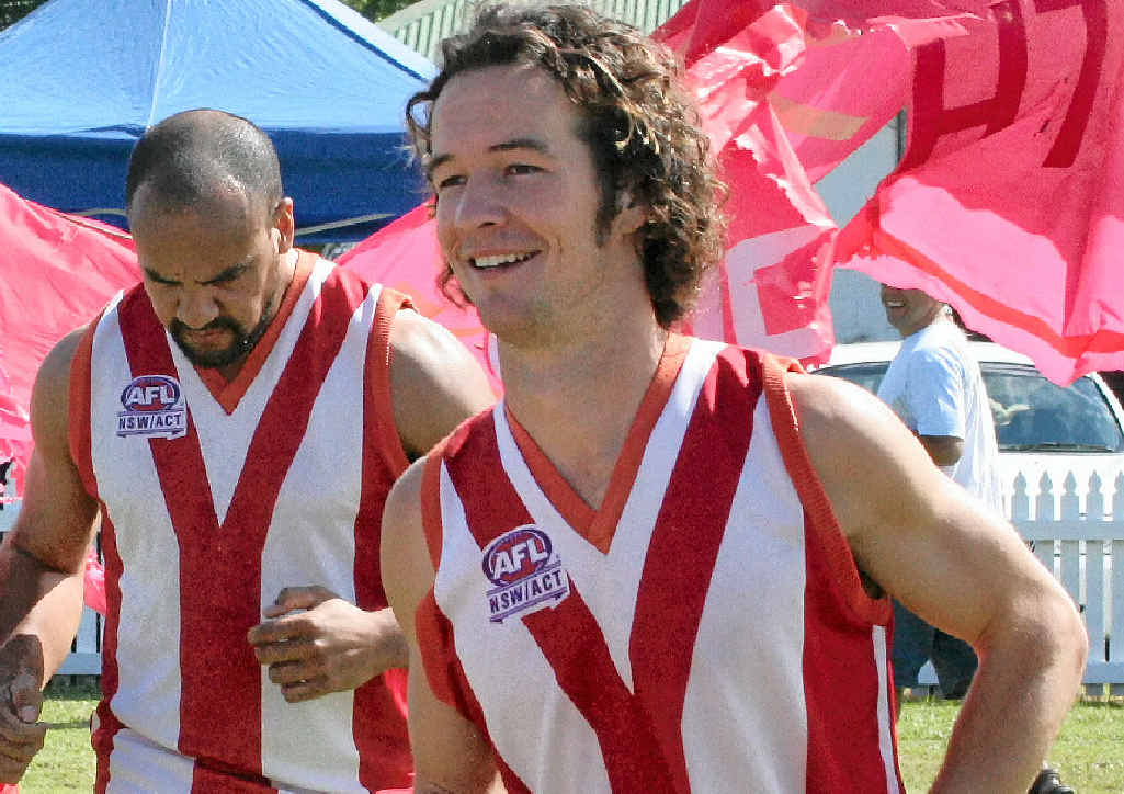Nicholas Heyward pictured during his time as a 'rising talent' at the Lismore Swans. Nicholas Heyward pictured during his time as a 'rising talent' at the Lismore Swans.