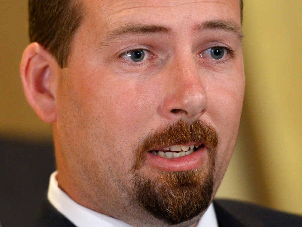 ALL QUIET: Australian Motoring Enthusiast Party senator Ricky Muir struggled to answer Mike Willesee’s questions. ALL QUIET: Australian Motoring Enthusiast Party senator Ricky Muir struggled to answer Mike Willesee’s questions.