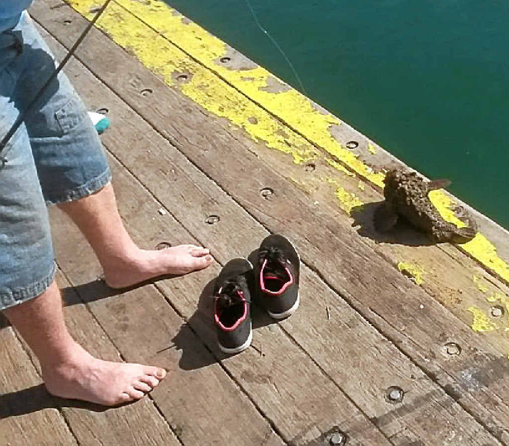 BE CAREFUL: A Stonefish caught off Bongaree Jetty. BE CAREFUL: A Stonefish caught off Bongaree Jetty.