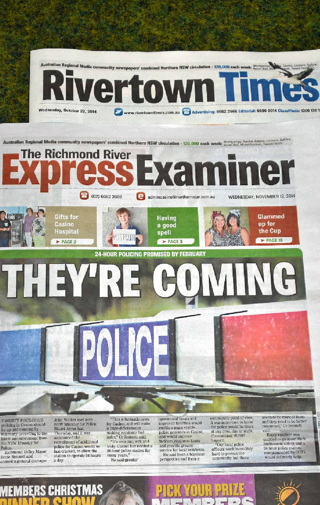 Casino express examiner newspaper