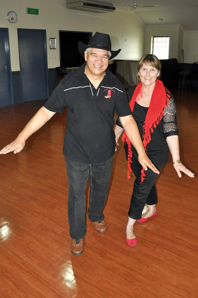 Irene and Ringi Taituha host beginner line dancing classes. Photo: Contributed Irene and Ringi Taituha host beginner line dancing classes. Photo: Contributed
