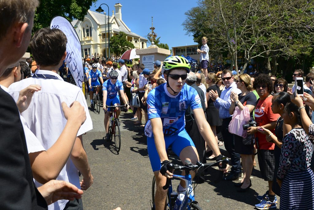 Schoolies charity tradition rides on for St Eddies pupils