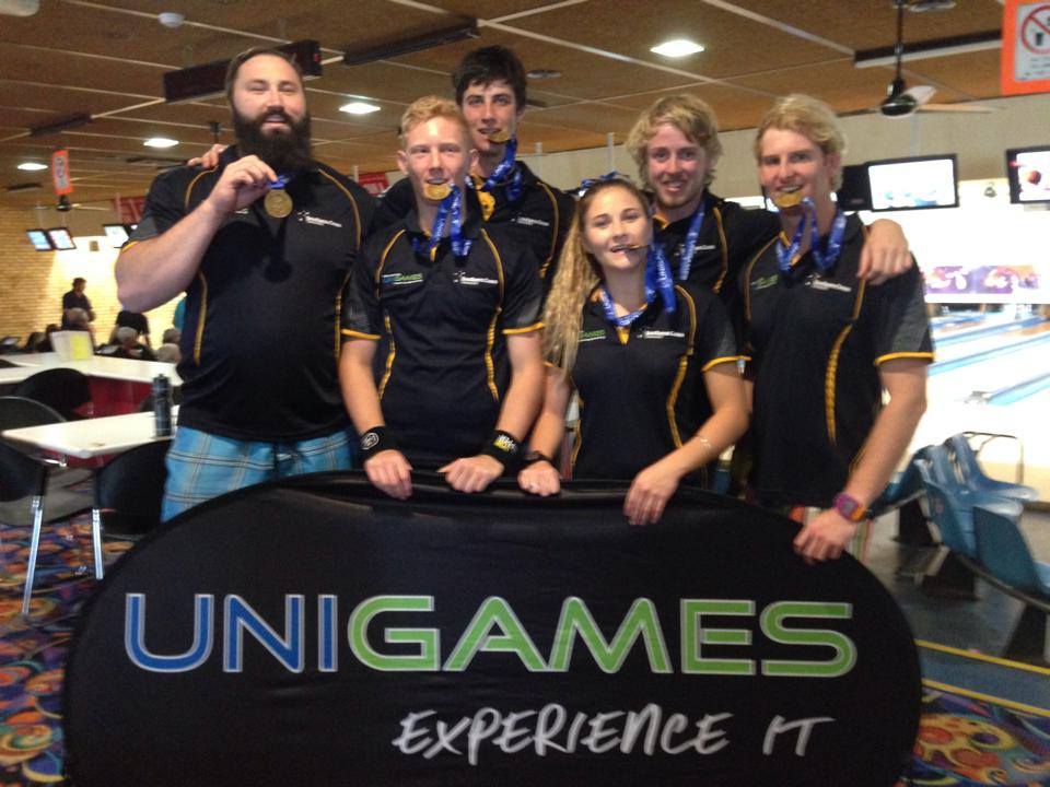 THEcompetition at the Northern Uni Games was tough, but nothing could compare to Southern Cross University's Ten Pin Bowling team. THEcompetition at the Northern Uni Games was tough, but nothing could compare to Southern Cross University's Ten Pin Bowling team.