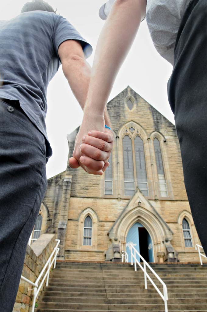 Justin Standley says God made gay people just as he made everyone else. Justin Standley says God made gay people just as he made everyone else.