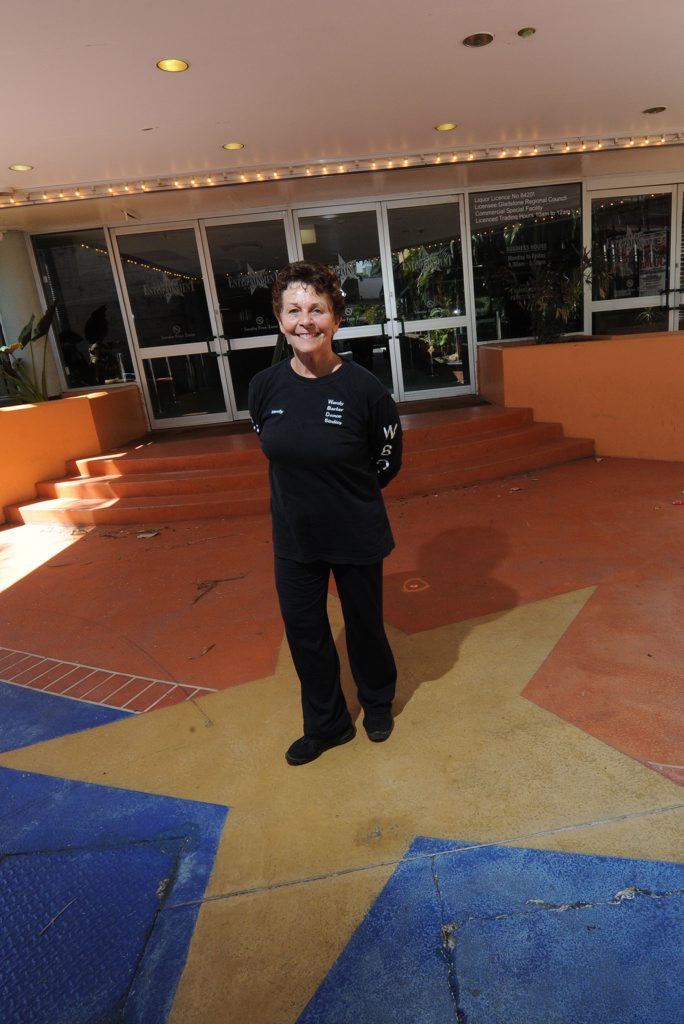 Wendy Barker at Entertainment Centre, Gladstone. Wendy Barker at Entertainment Centre, Gladstone.