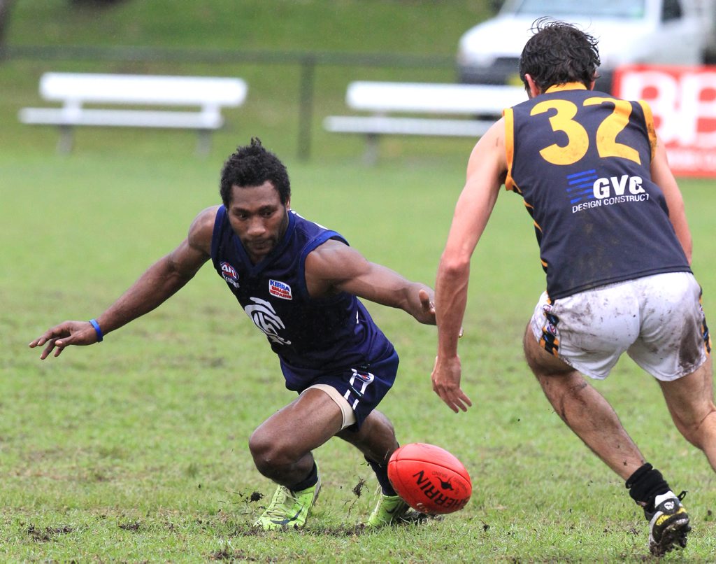Hard-working Paul Phillip is one of a handful of classy PNG players lining up for the Blues this season. Hard-working Paul Phillip is one of a handful of classy PNG players lining up for the Blues this season.