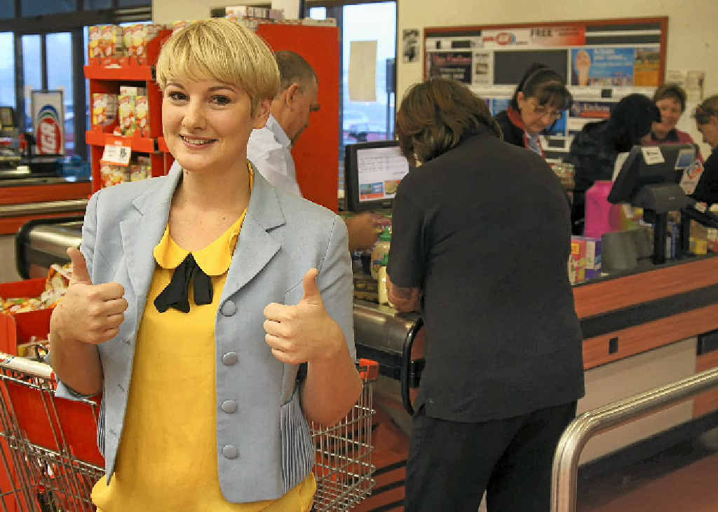 It’s not often you get six checkout clerks to swipe through your groceries at once, but after Nicki Stacey zoomed through the Supa IGA Warwick aisles, racking up $647.45 worth of groceries in three minutes, it was all hands on deck. It’s not often you get six checkout clerks to swipe through your groceries at once, but after Nicki Stacey zoomed through the Supa IGA Warwick aisles, racking up $647.45 worth of groceries in three minutes, it was all hands on deck.