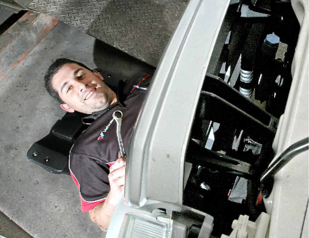Chris Kolovos from Alden Automotive believes preventative maintenance will save money. Chris Kolovos from Alden Automotive believes preventative maintenance will save money.