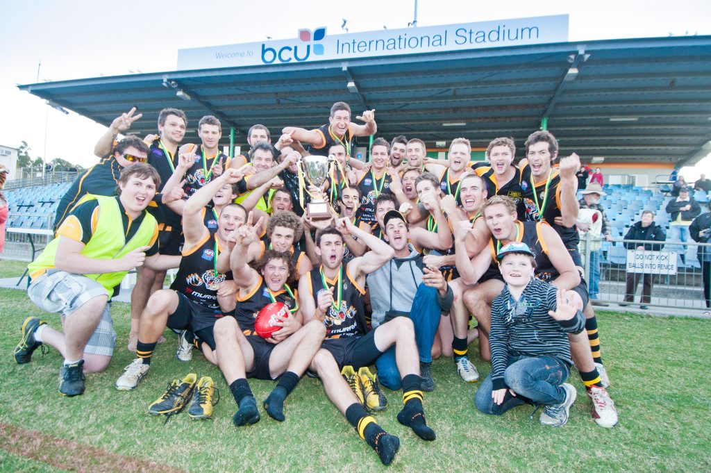 AFL Grand final: Sawtell/Toormina Saints vs Grafton Tigers at BCU Stadium. Photo: Rob Wright/The Coffs Coast Advocate. AFL Grand final: Sawtell/Toormina Saints vs Grafton Tigers at BCU Stadium. Photo: Rob Wright/The Coffs Coast Advocate.