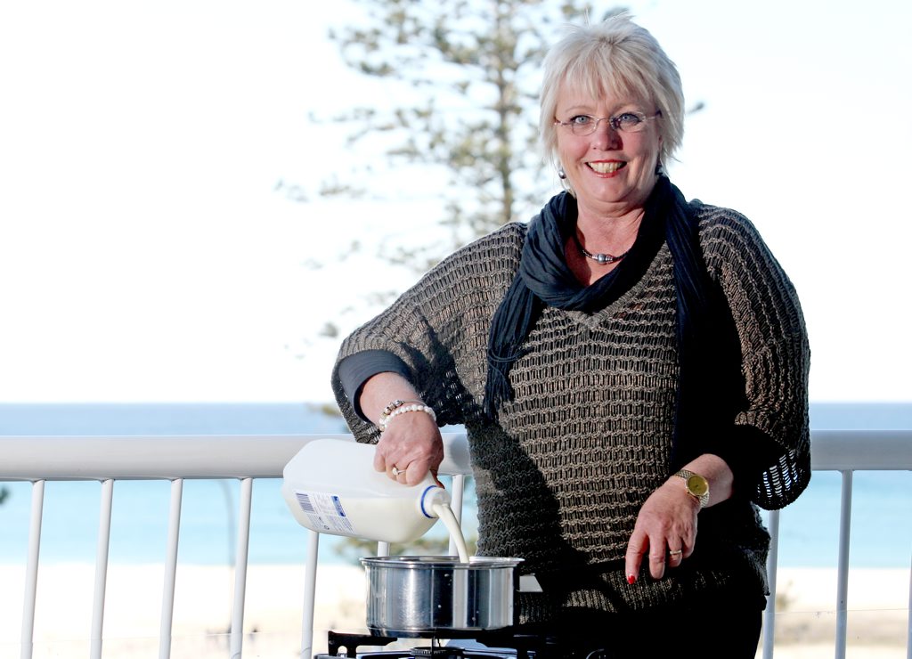 Lyndall Dykes, expert cheese maker. Photo: Blainey Woodham / Daily News Lyndall Dykes, expert cheese maker. Photo: Blainey Woodham / Daily News