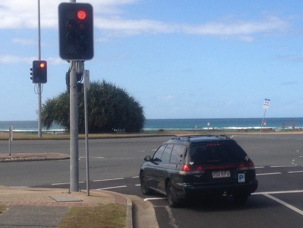 One of the Gold Coast intersections which could benefit from the new rule. Photo Albert Elzinga / Daily News One of the Gold Coast intersections which could benefit from the new rule. Photo Albert Elzinga / Daily News
