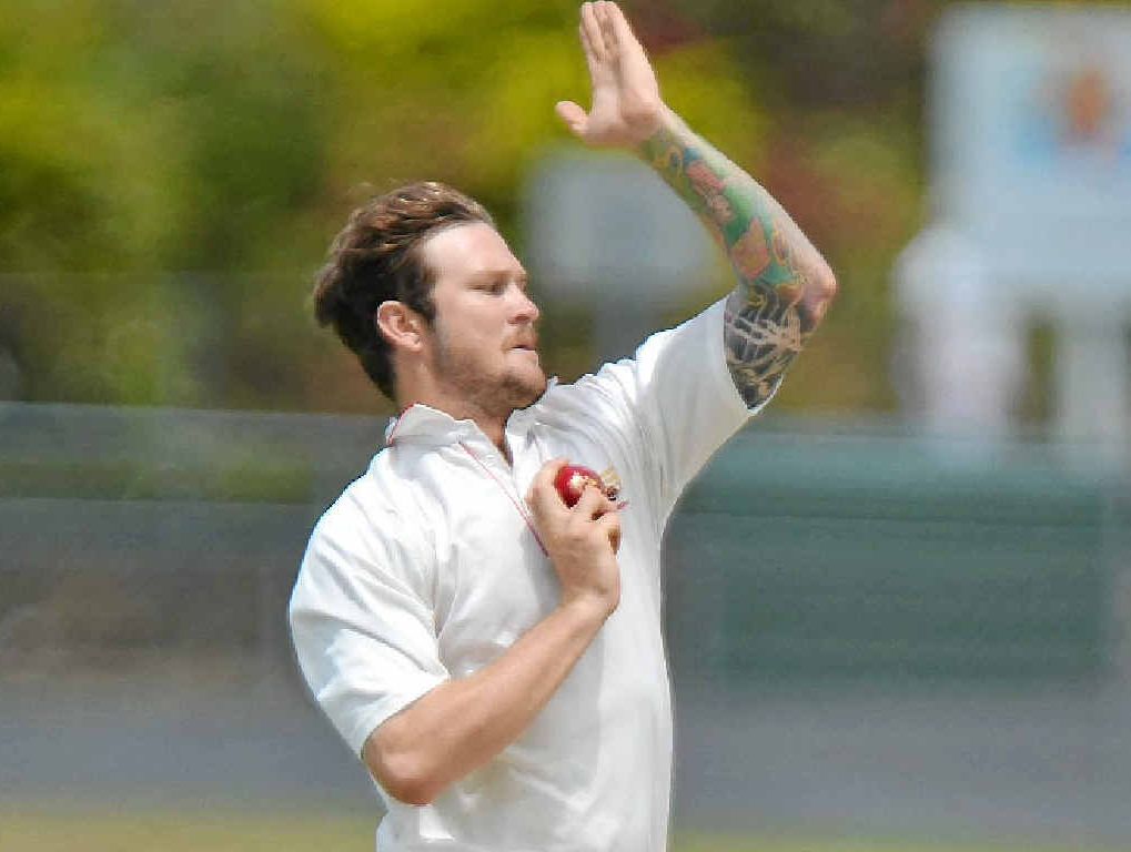 HARD YAKKA: Scorchers paceman Ben Smith finds the going tough. HARD YAKKA: Scorchers paceman Ben Smith finds the going tough.