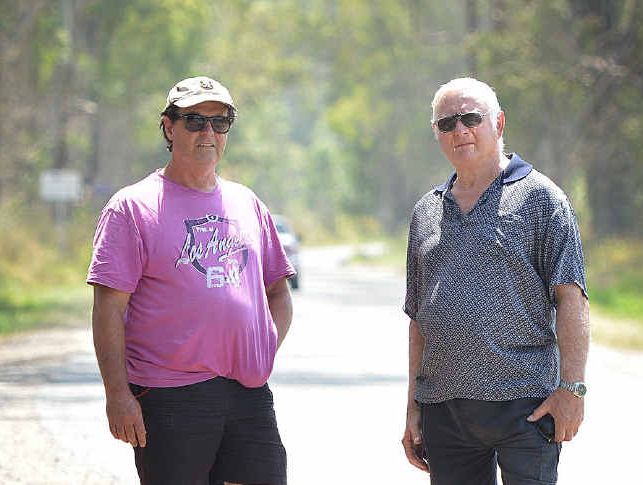 Glen Corrie and Carlo Riva not happy about possible emergency service delays. Glen Corrie and Carlo Riva not happy about possible emergency service delays.